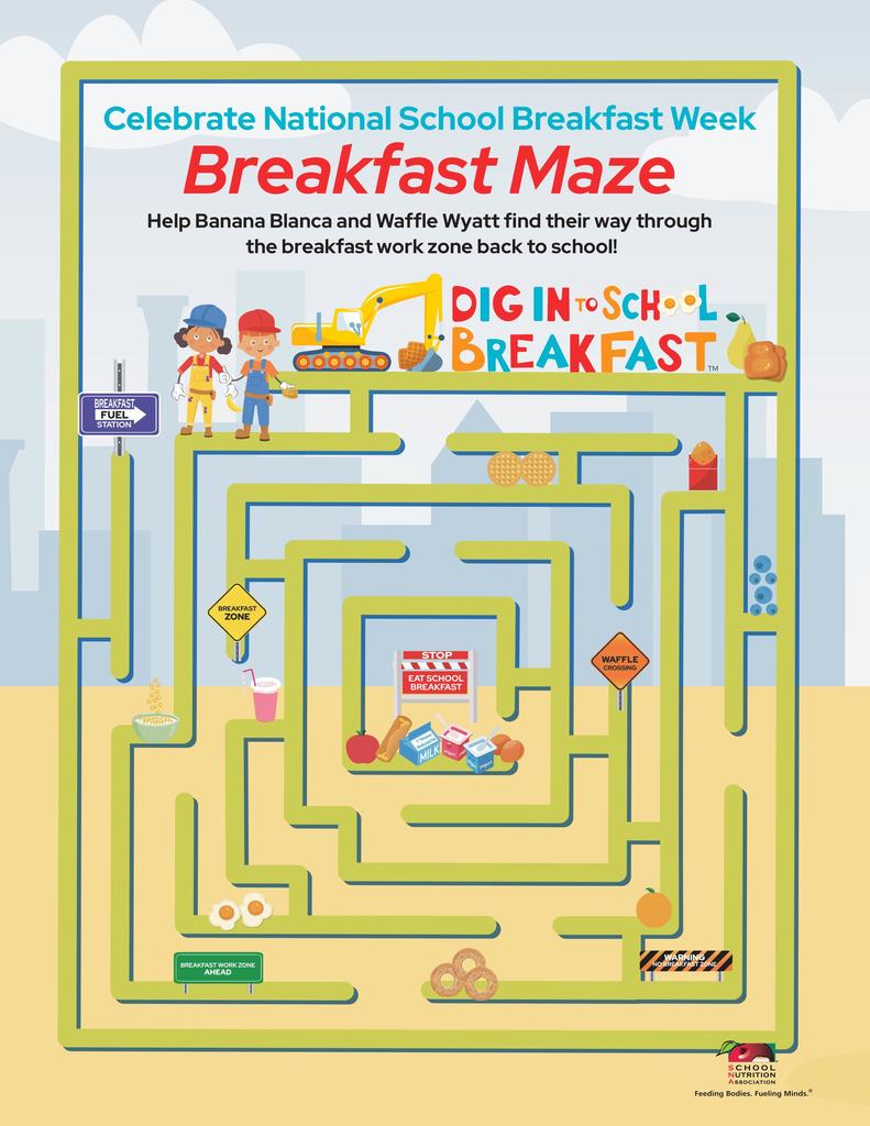 Breakfast Maze